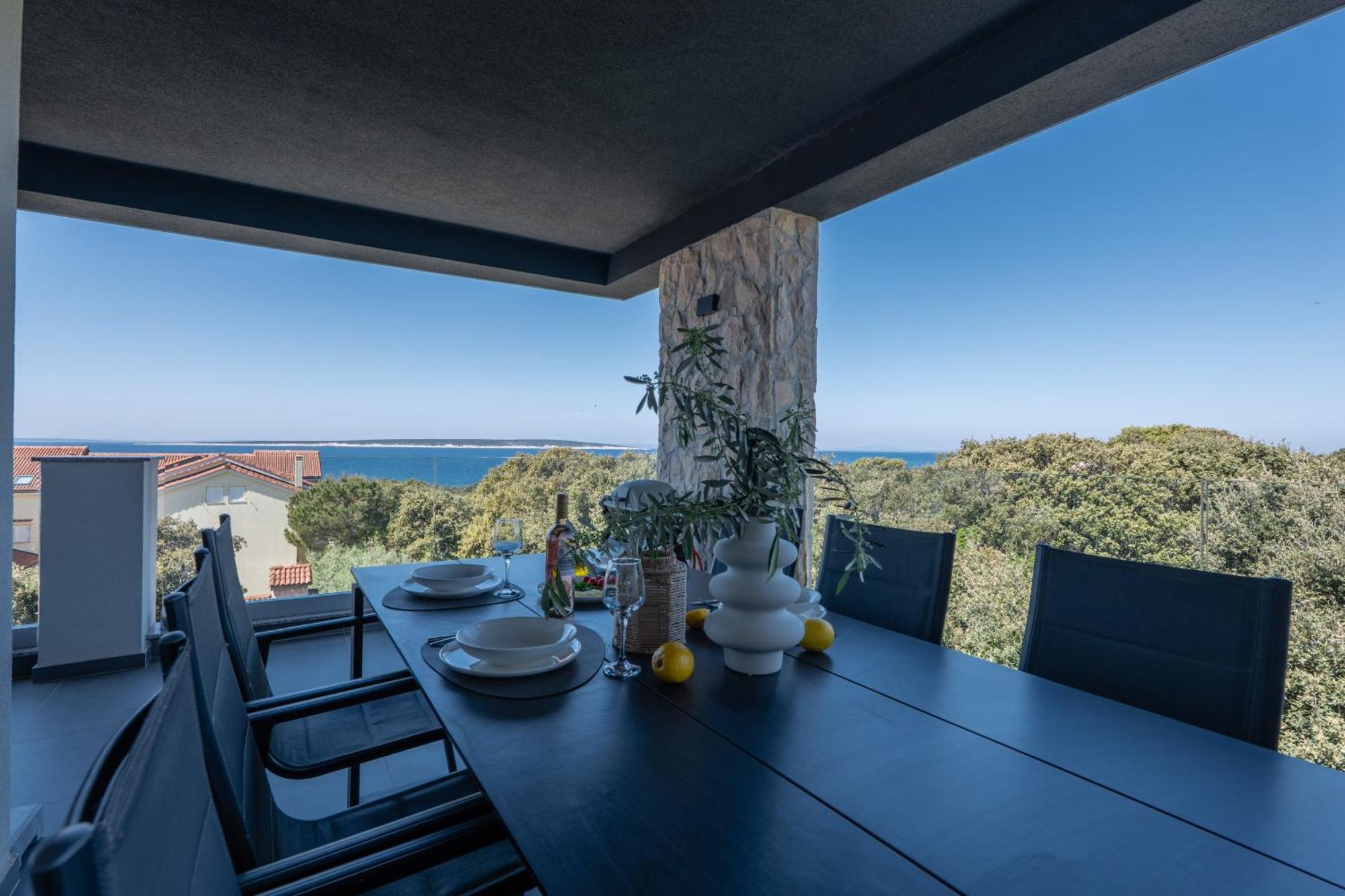 Lili Rose Mandre - Exclusive Family Apartments With Sea View, Just Steps From Beach Kültér fotó