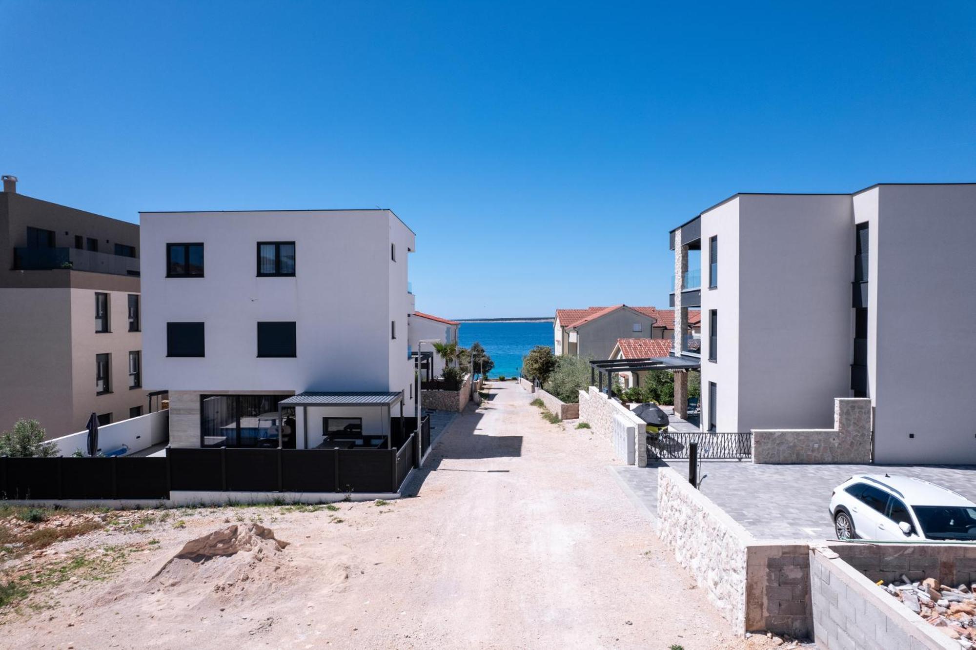 Lili Rose Mandre - Exclusive Family Apartments With Sea View, Just Steps From Beach Kültér fotó